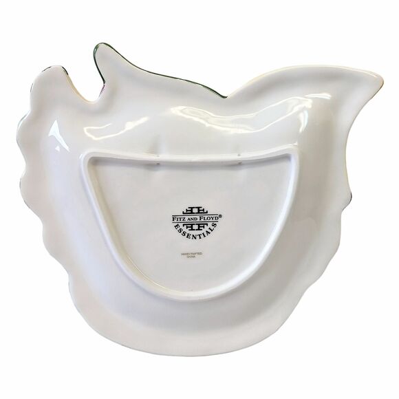 Fitz and Floyd Essentials Gypsy Chicks Canapé Plate Dish Chicken Appetizer ©2001 - Picture 3 of 6
